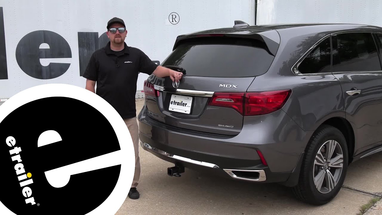 Step-By-Step Installation Tutorial for the etrailer Trailer Hitch Receiver on a 2020 Acura MDX