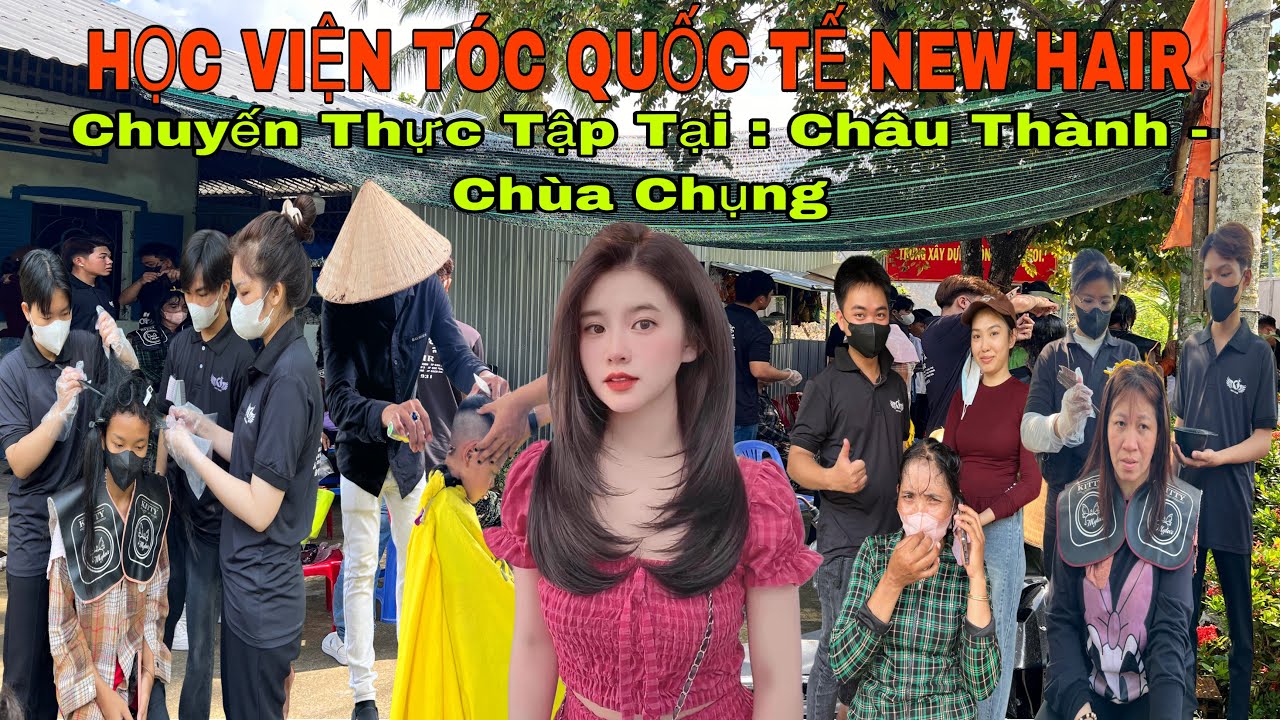 Chuyến Đi Đầy Thú Vị Của Team New Hair . Dạy Nghề Tóc Nam và Tóc Nữ Miền Tây  Lh : 0978494959 