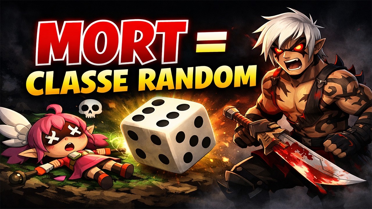 DOFUS OMBRE : Une Mort = Classe Aléatoire (Duo Hardcore) | Jour 1
