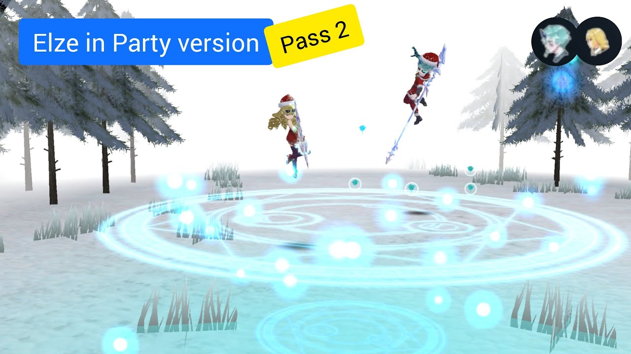 Elze in Party version Pass 2 (Elze and Louisa) | Epic Conquest 2