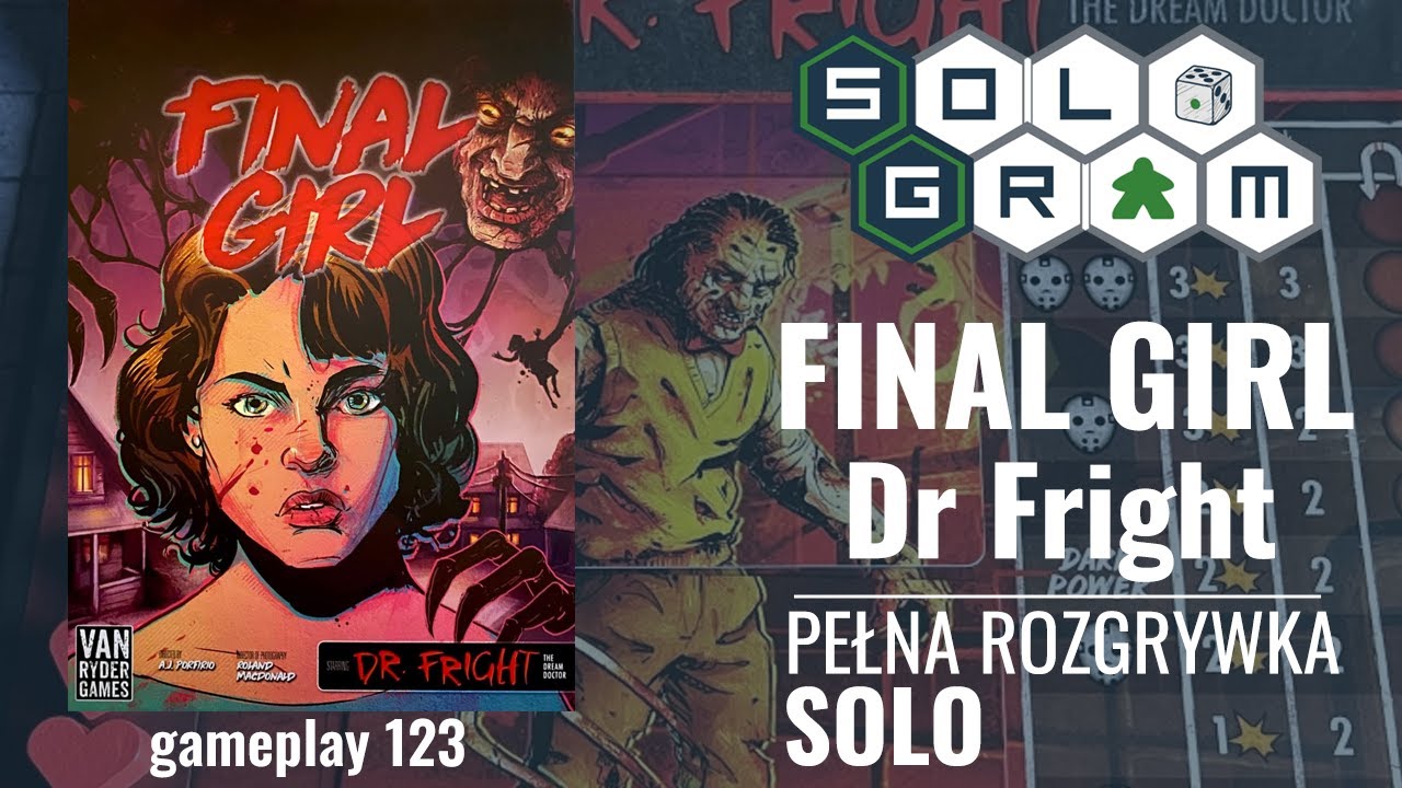 Final Girl | Frightmare on Maple Lane | pełna rozgrywka solo | zasady gry | gameplay 123