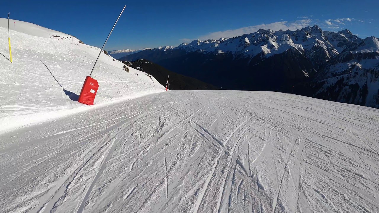 Les 7 Laux Coulemelle blue  piste - 4k