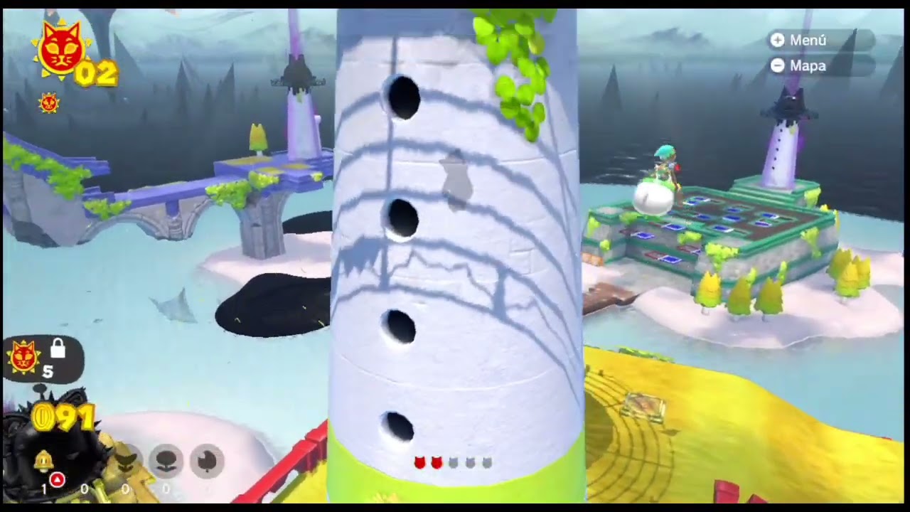 Bowser fury Gameplay 