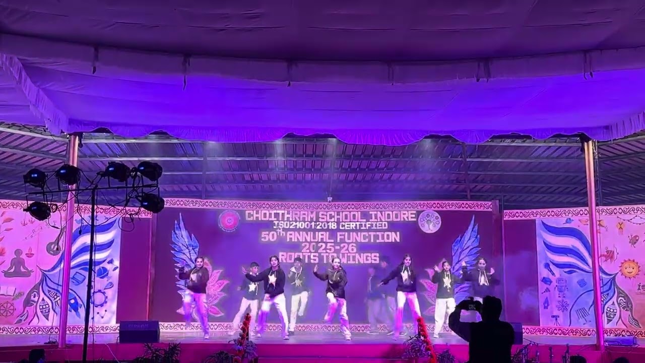 Epic Hip-Hop Dance | Teenagers Performance | High Energy Move Choithram School 50th Annual function 