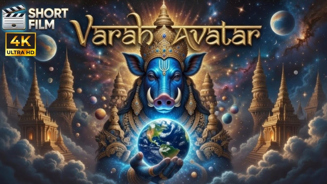 ||वराह अवतार की अद्भुत कथा || How Lord Vishnu saved the earth || The Divine Boar || Dashavatar story