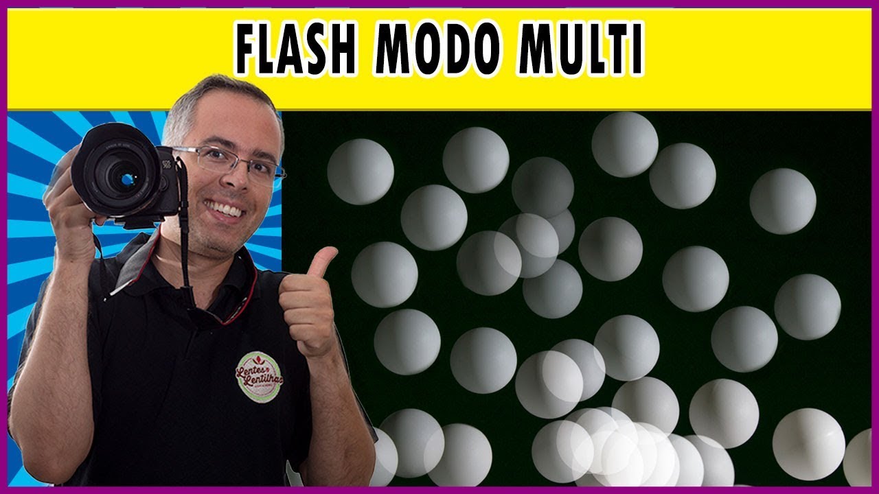 Flash modo MULTI: como usar o modo de repetição para criar  o efeito estroboscópico