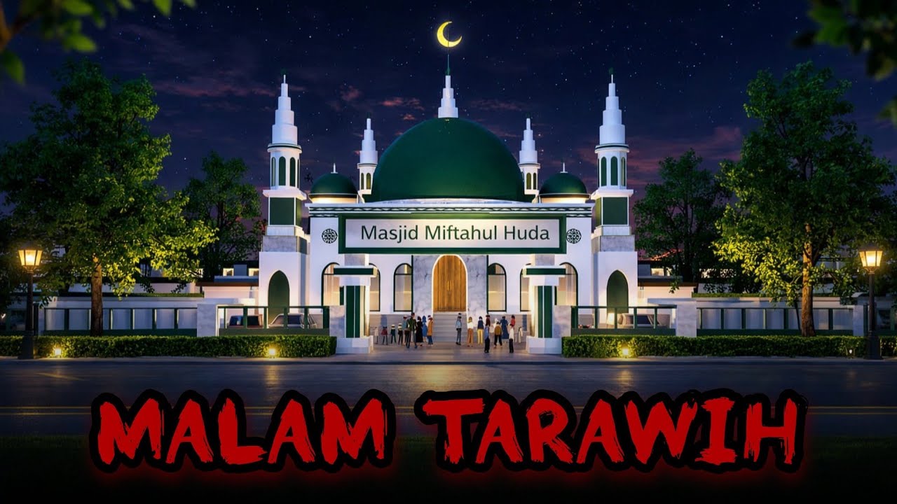 MALAM TARAWIH || HORROR MOVIE SAKURA SCHOOL SIMULATOR 