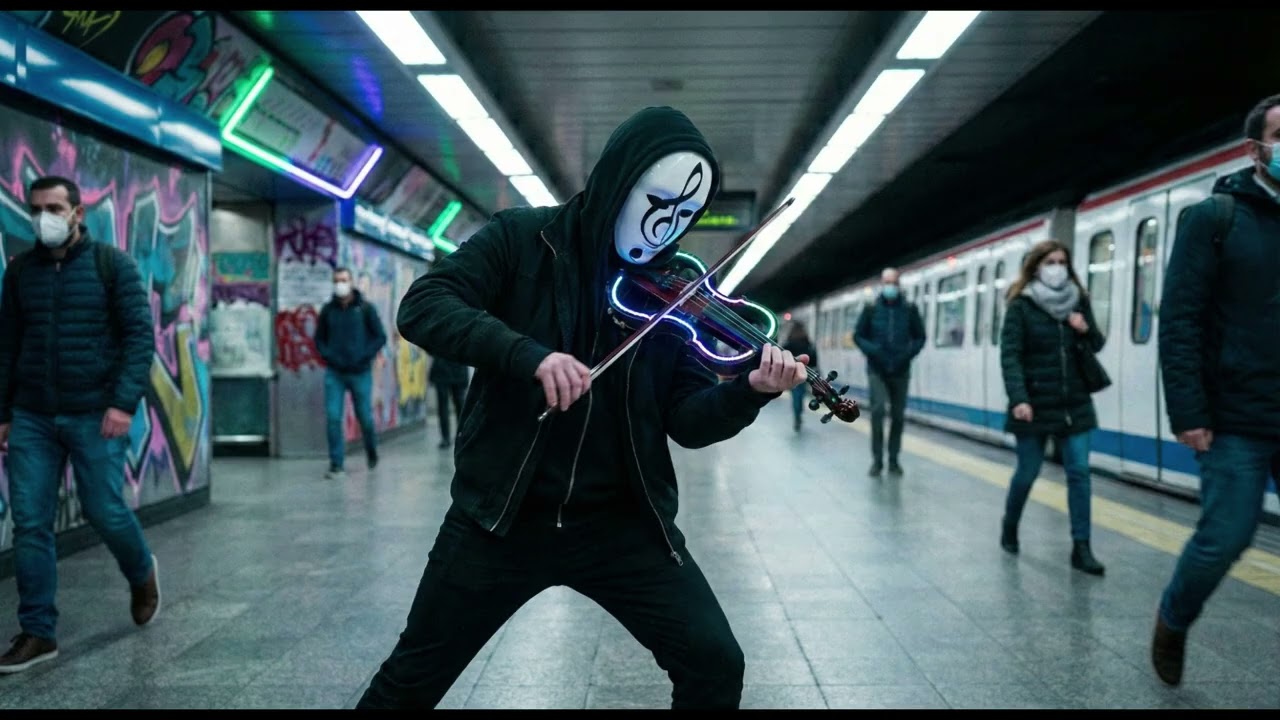 Violin Mask - Red Planet Siege (Epic Electric Violin Dubstep,Electro Violin, Dubstep)