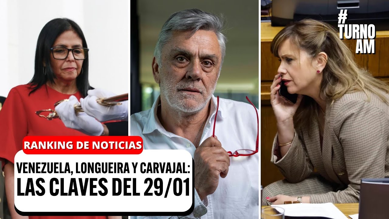 Ranking de Noticias 29/01: Trama Bielorrusa CRECE, el RETORNO de Longueira y Venezuela | 