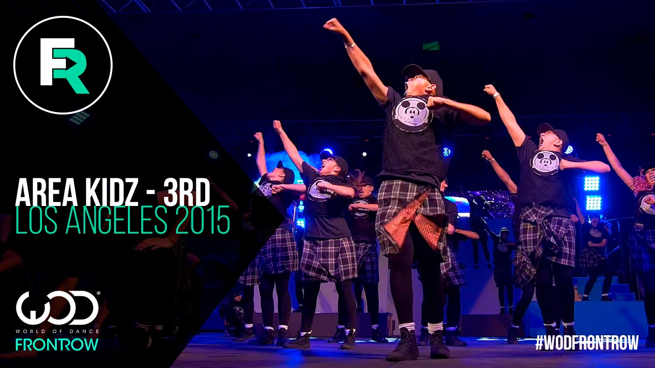 Area Kidz, 3-е место среди юношей | FRONTROW | World of Dance Los Angeles 2015 | #WODLA15