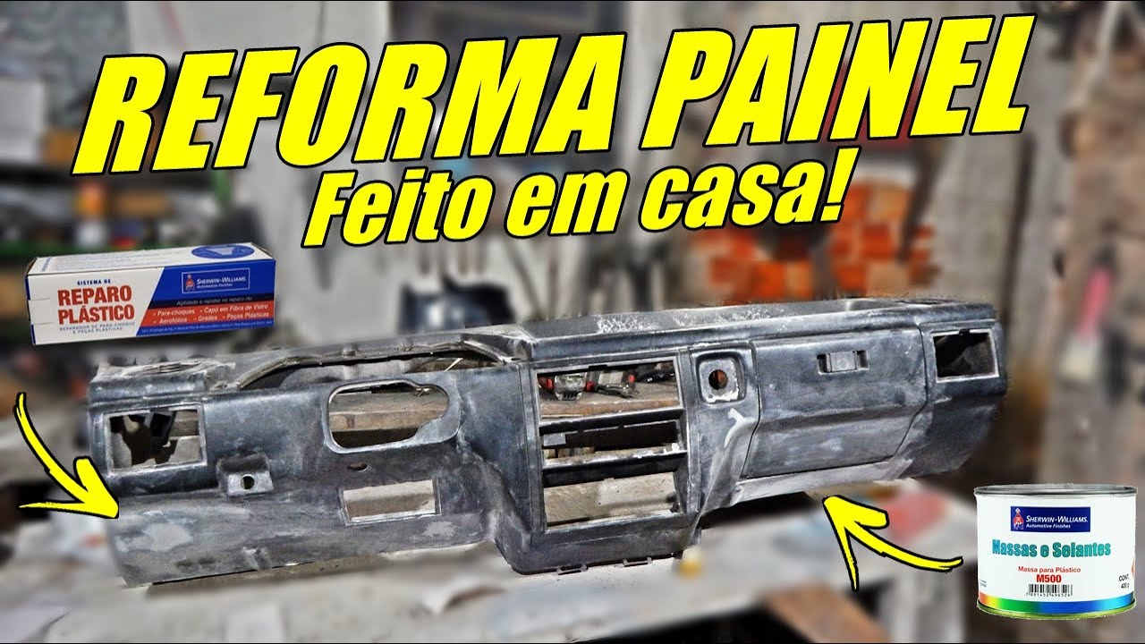 REFORMA PAINEL SATÉLITE DO VOYAGE GLS EM CASA! (Parte 1)