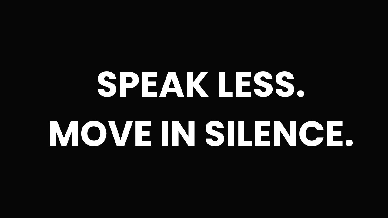 Speak Less, Stay Private — The Silent Rule That Changes Everything/ psychology facts / Fociq 