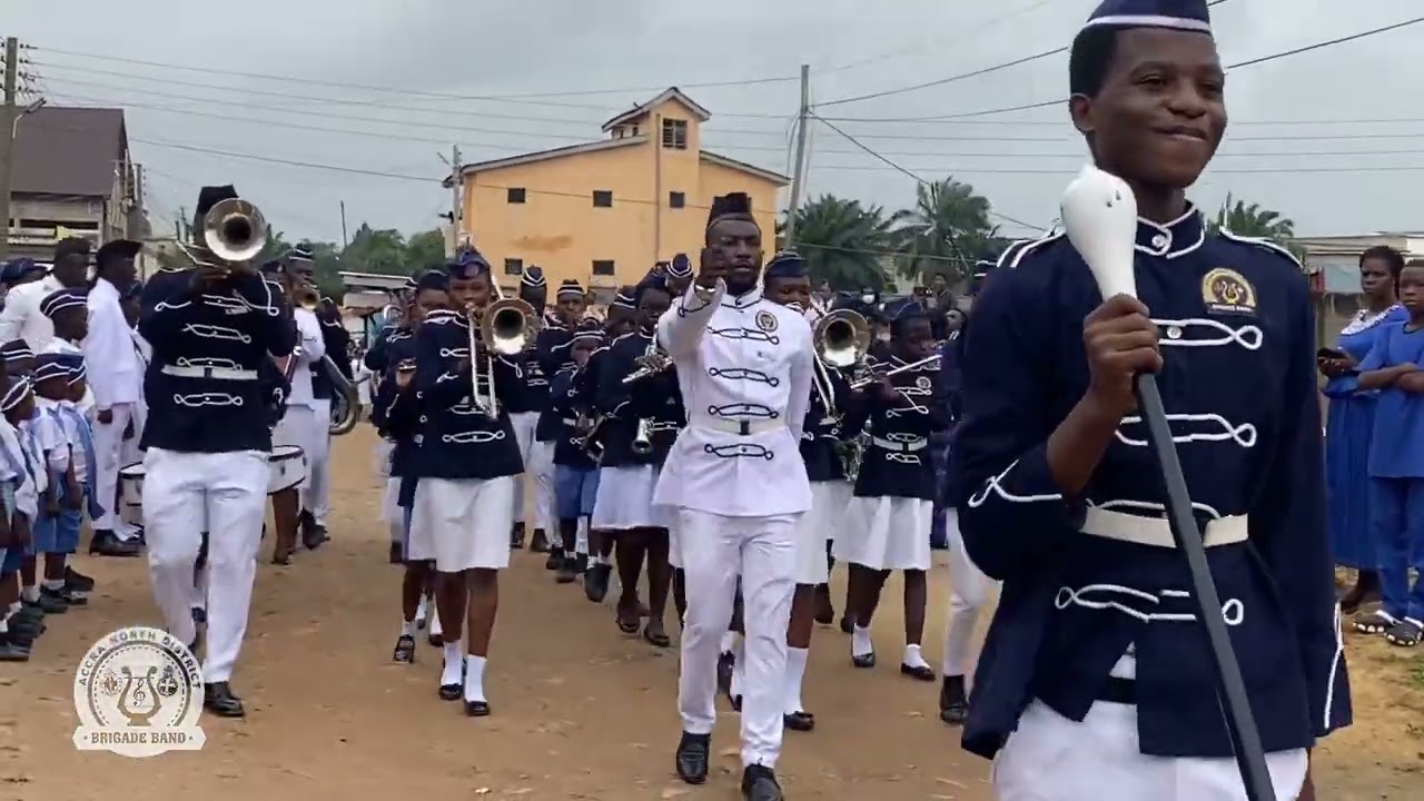 Accra North District Enrollment Parade