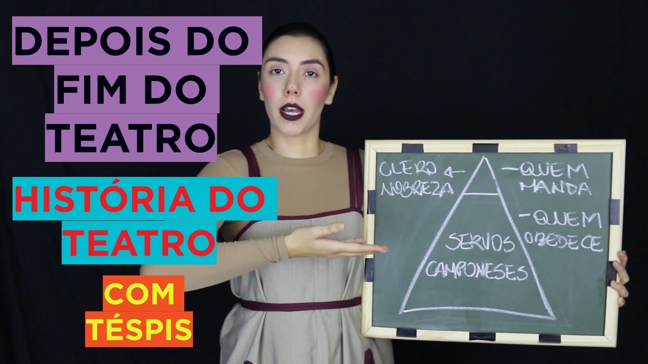 Ep.08 - Depois do Fim do #Teatro (Hist&oacute;ria do Teatro com T&eacute;spis)