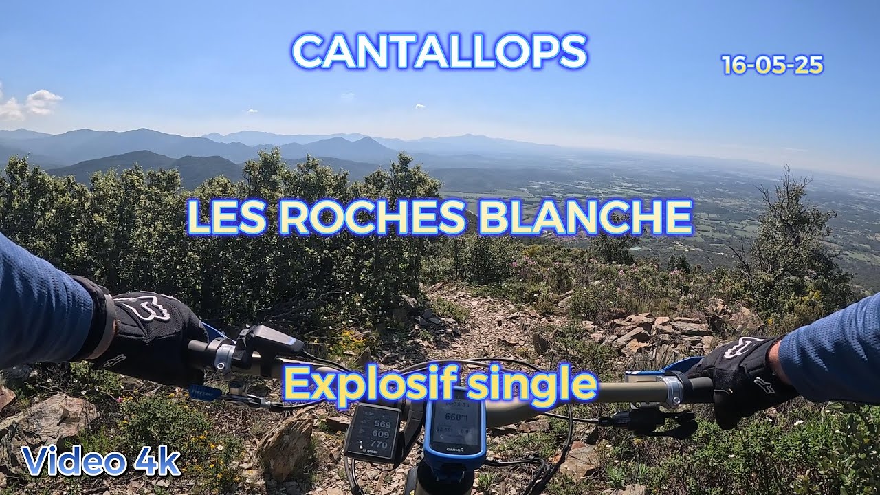 LES RIDERS DU ROUSSILLON - CANTALLOPS Les roches blanche - 16 05 25 - VID28