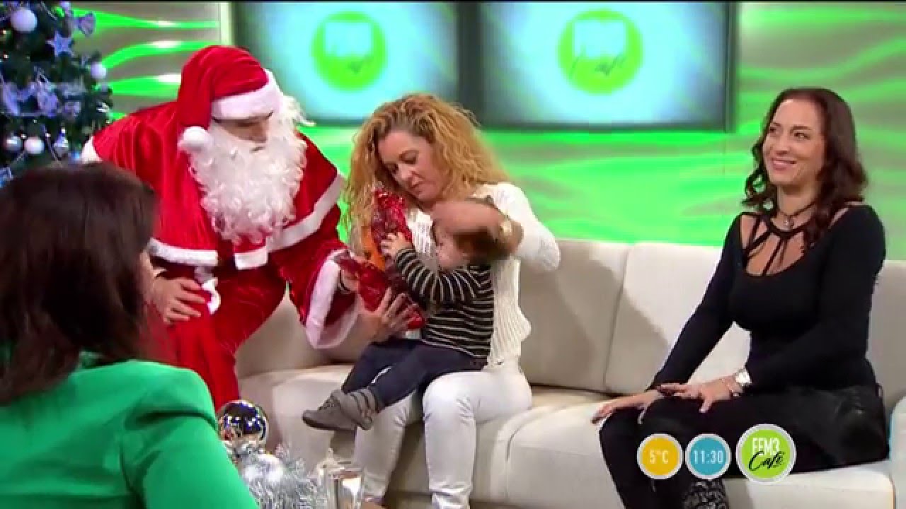 Cuki: Hujber Feri kislányának első találkozása a Mikulással - 2015.12.04. - tv2.hu/fem3cafe
