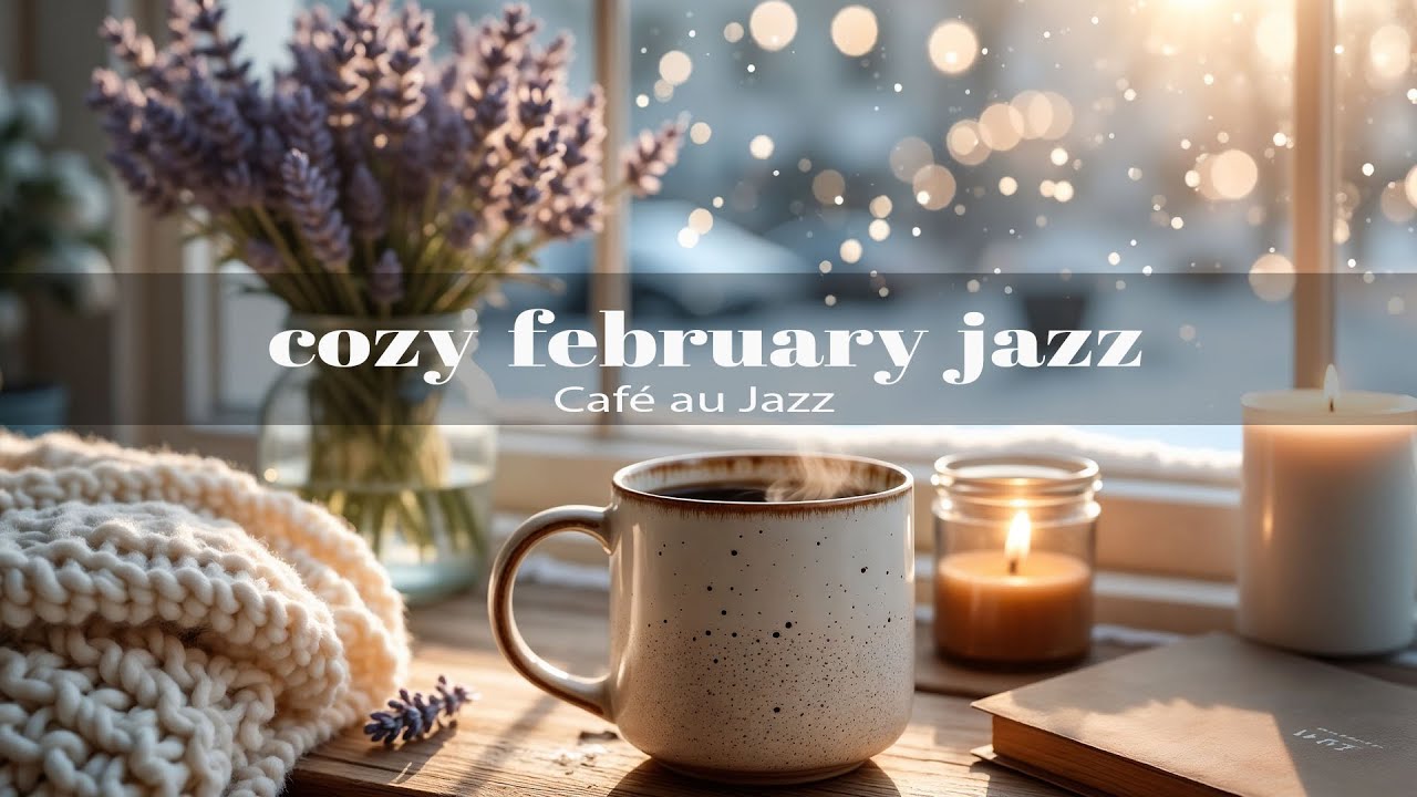 Cozy February Jazz & Bossa Nova ☕ Relaxing Café Music for Study & Work