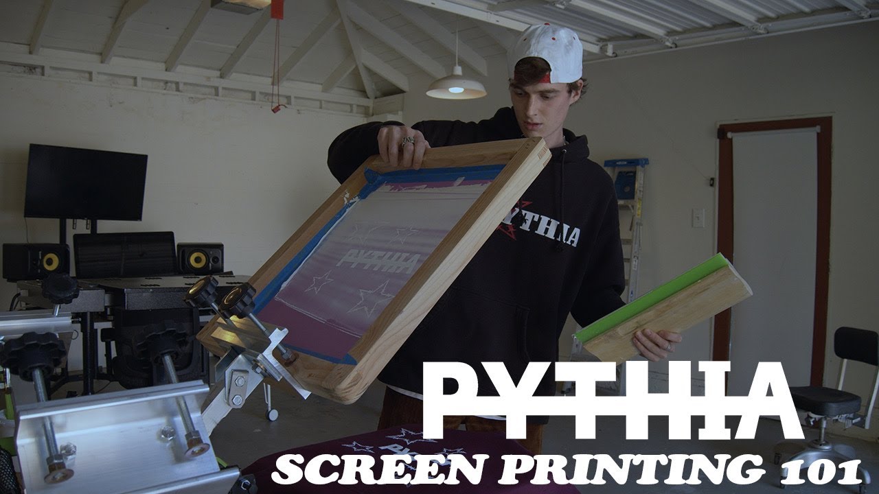 HOW TO SCREEN-PRINT AT HOME