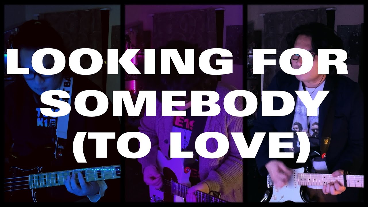The 1975 - Looking For Somebody To Love (Guitar & Bass Cover)