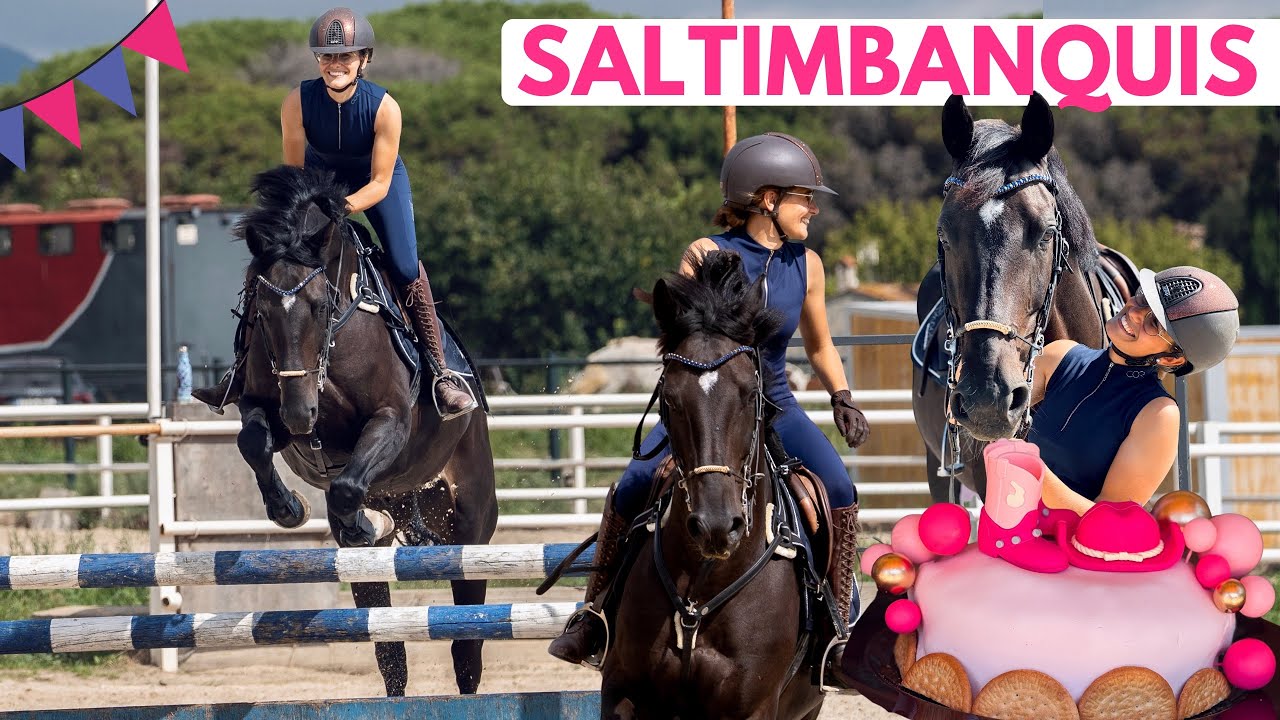 🎉 Volvemos a saltar+¡Mi cumple🎂 Saltimbanqui! 🐎✨No reconozco a mi caballo 😱😇+chuches 🍭Halloween 🎃