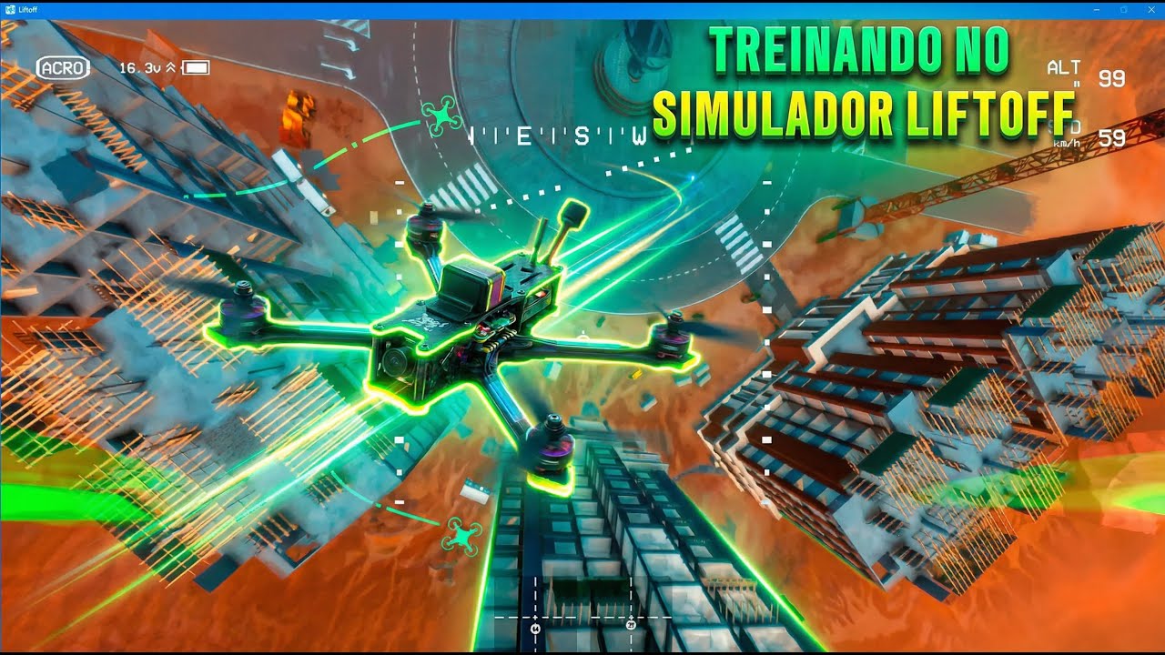 TREINEI COMO UM PILOTO PRO! 😱🔥 Power Loop, Split-S INSANO no Liftoff | RadioMaster Pocket
