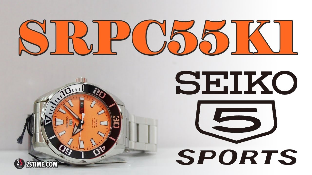 SEIKO 5 Sports SRPC55K1 | A Great Automatic Watch Under 200$