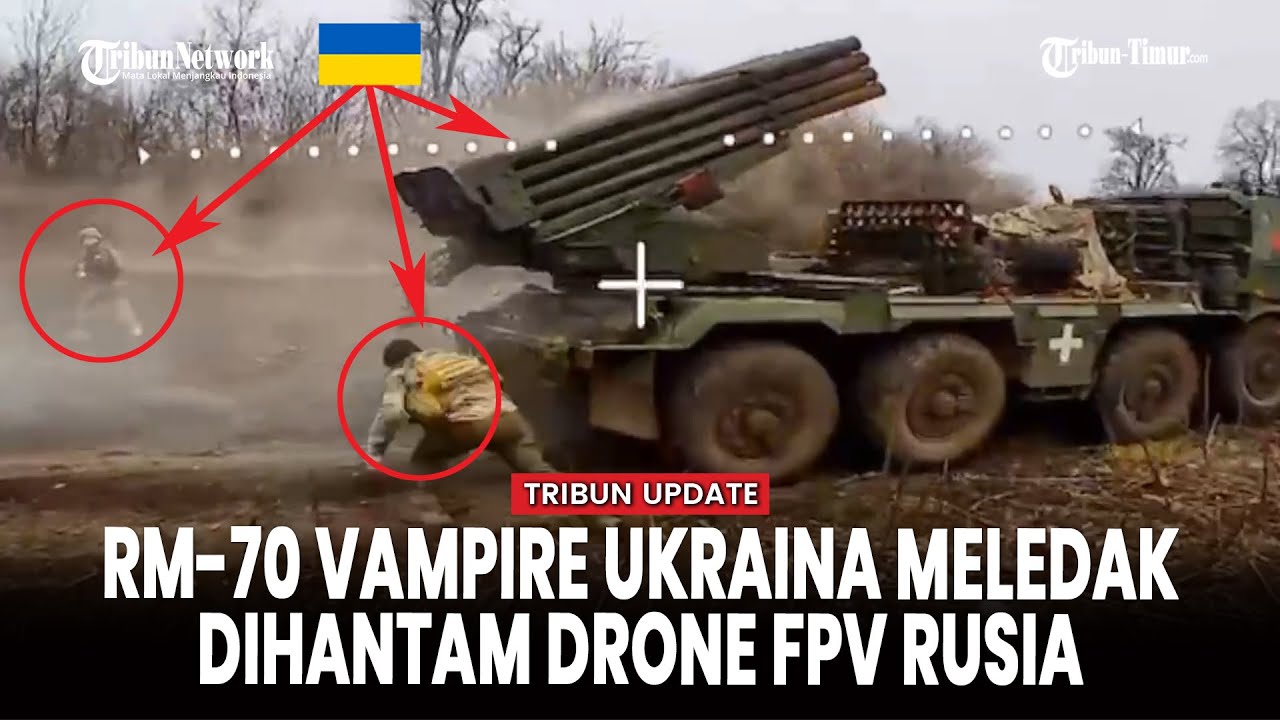 Pasukan Buryatia Libas Peralatan Tempur Militer Ukraina hingga RM-70 Vampire Ikut Terpukul