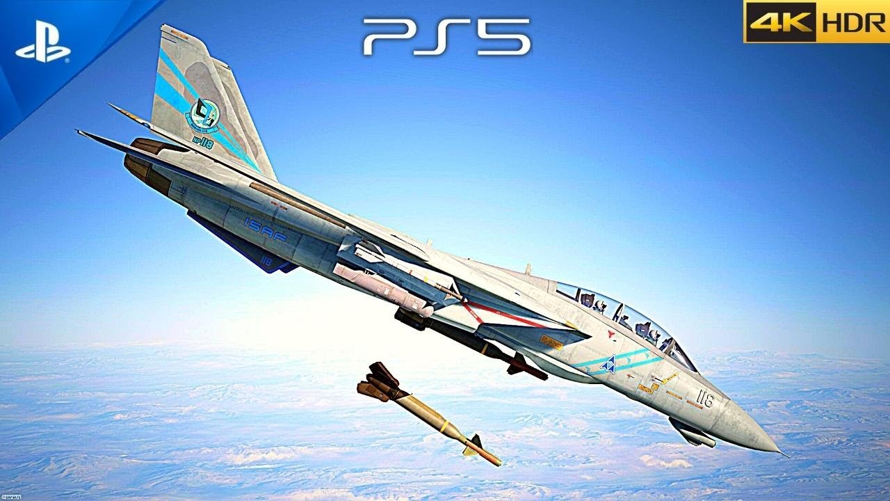 (PS5) ACE COMBAT 7 INTENSE FIGHT Gameplay | Ultra Realistic Graphics [4K HDR]