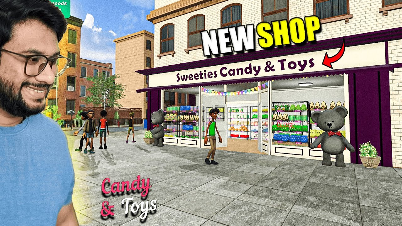 I Opened A Candy & Toy Shop In A Small Town - Candy & Toys Store Simulator