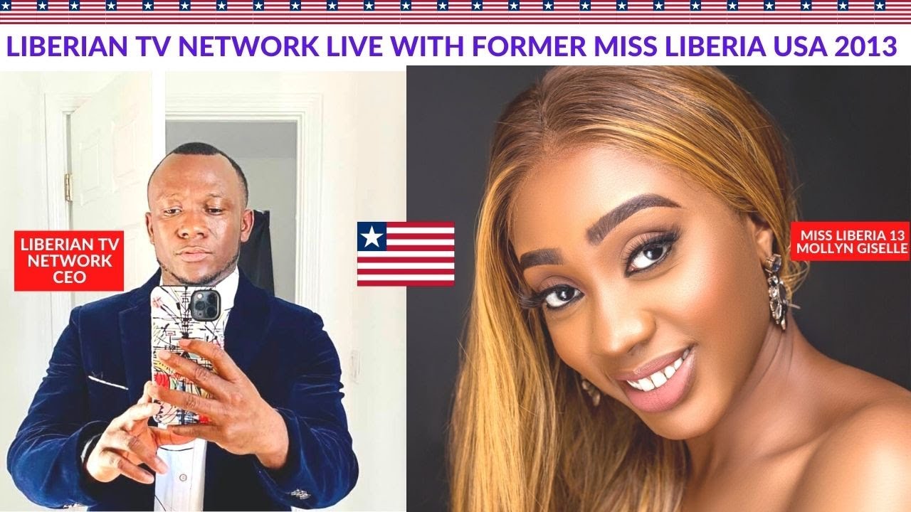 LIBERIAN TV NETWORK LIVE WITH FORMER MISS LIBERIA USA 13