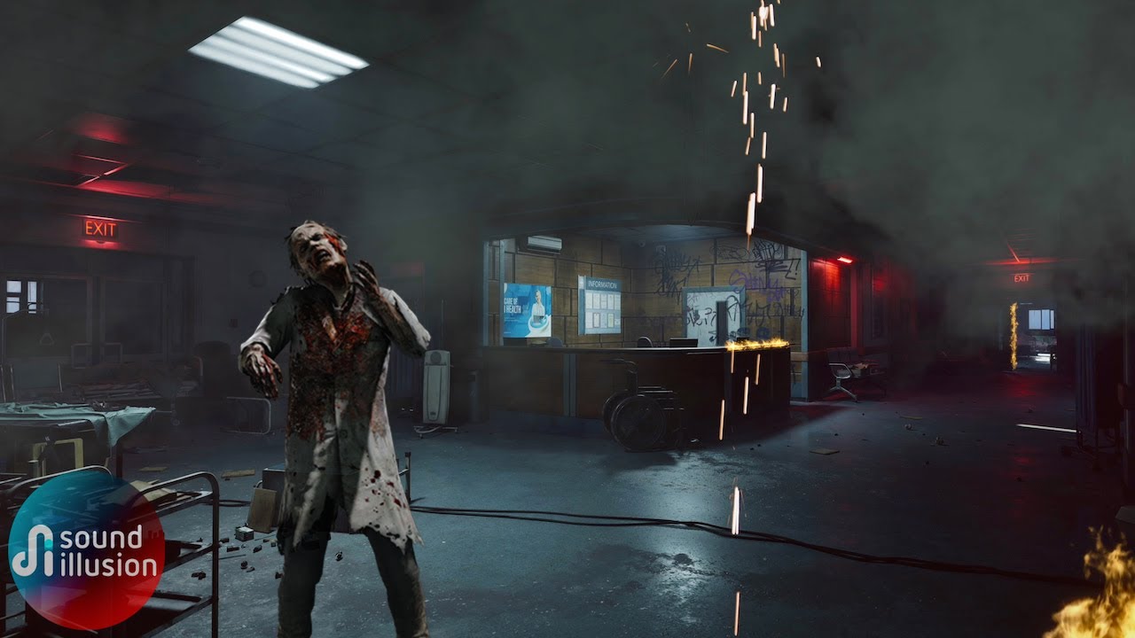 The Most Realistic Zombie Outbreak Ambience | Horror