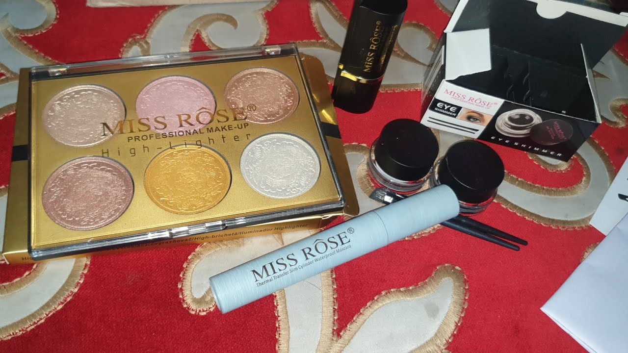 Miss Rose reviews on makeup items|| handy makeup || 24 hours stay || beautiful shades || recommended