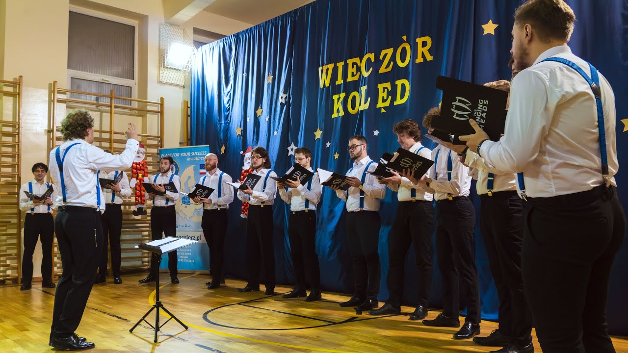 Magia kolęd w ZSP Grotniki 🎅🎄Świąteczny koncert The Singing Heads 🎵🎤🎶