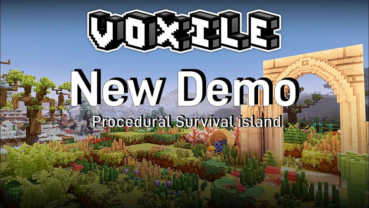 Voxile Procedural Survival Islands Demo Trailer