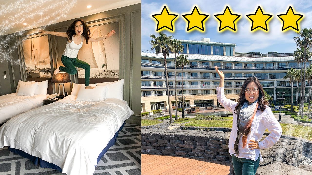 Tour of 5-STAR HOTEL on Korean Island with BREAKFAST BUFFET 🌴 Jejudo, Day 9