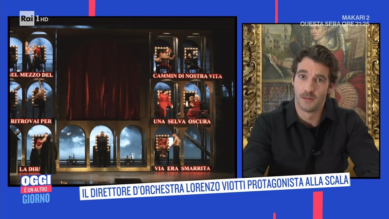 Lorenzo Viotti si racconta, tra musica e sentimenti - Oggi è un altro giorno 14/02/2022