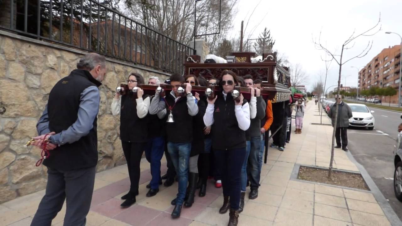 Ensayo Paso Via Crucis 2015, Salamanca