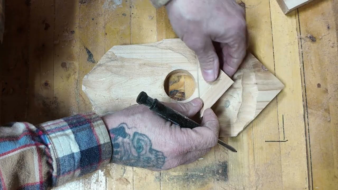 Wood Spirit bird house