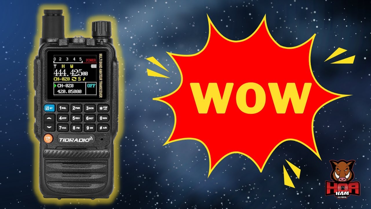 TINY Radio, BIG Features: Review of the Tidradio TD-H3 5 watt Handheld Transceiver