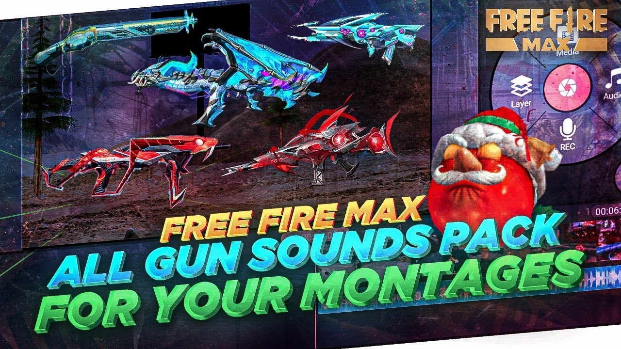 Free Fire Max All Gun Sound Pack Is Here 🔥 Free Fire Gun Sound Pack For Montage | Gun Sound Pack FF