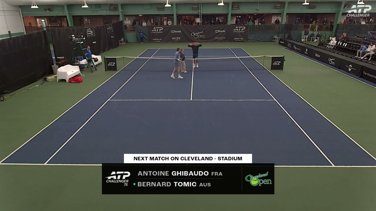Bernard Tomic (AUS) vs Antoine Ghibaudo (FRA) | 2026 Cleveland R32