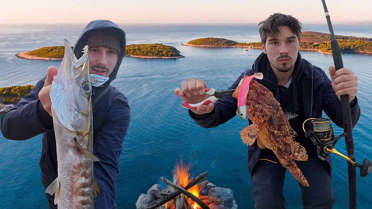 Solo Shore Jigging: Fresh Dinner! - Ujel Sem si Večerjo!