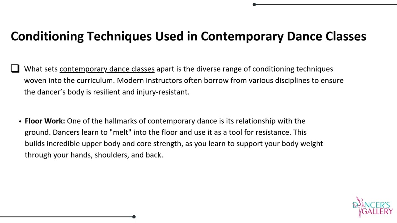 A New Way to Train the Body Through Contemporary Dance Classes