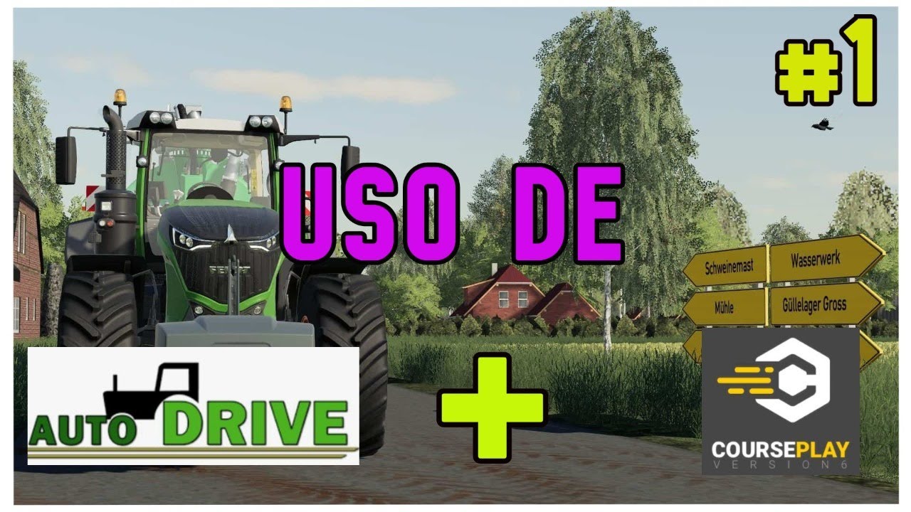 GUIA COMPLETA DE AUTO DRIVE Y COURSE PLAY EN ESPAÑOL | Parte 1