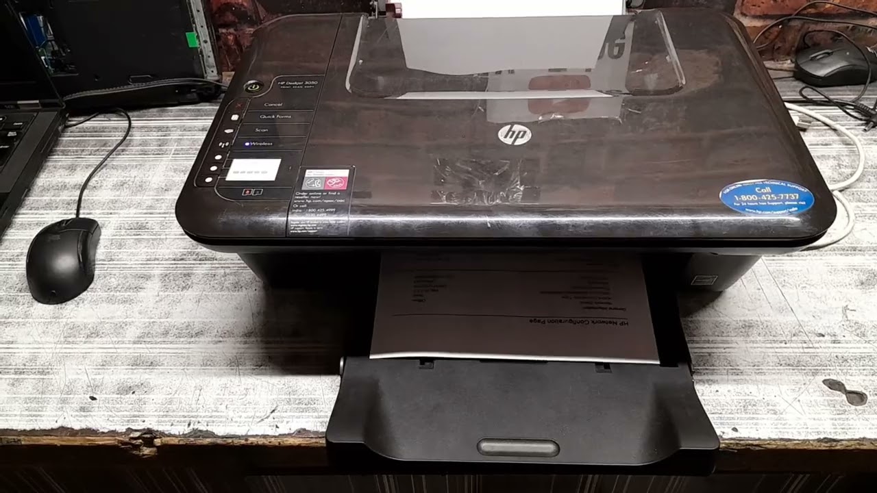 Hp Deskjet 3050 Wireless Network Test Report