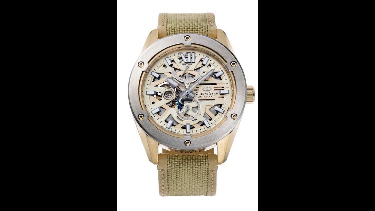 Orient Star Avant Garde Skeleton M34 Limited Edition Férfi karóra RE-BZ0005G00B 60FPS