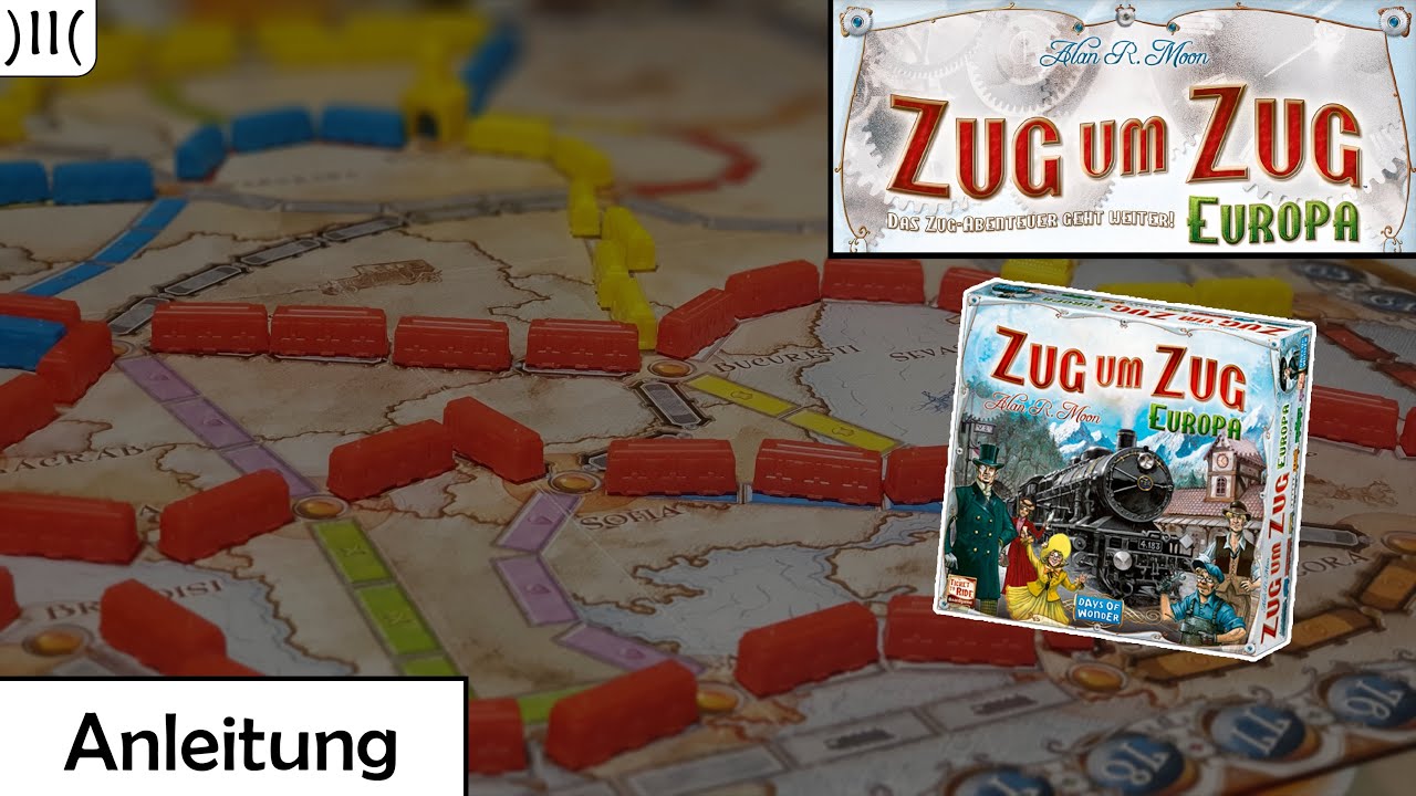 Zug um Zug Europa Anleitung