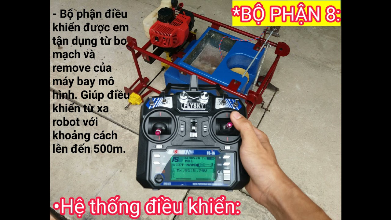 Giải pháp robot phun thuốc bảo vệ thực vật – Ứng dụng công nghệ 4.0