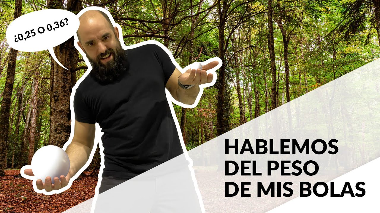 ¿Qué peso de bola debería usar en mi réplica?