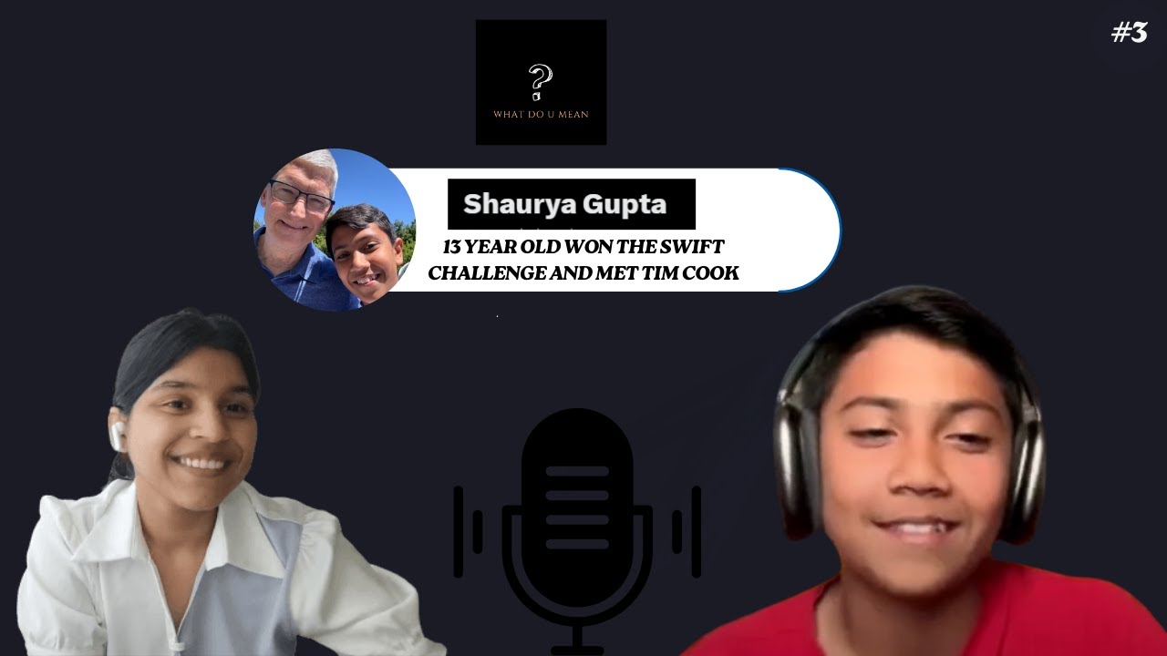 This tech savvy has been building already ft. Shaurya Gupta | Wdym x Sg E3